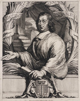 KG 06781
<br/>
Portret Johan van de Wayen (professor Hebreeuws)
<br/>
<em>Hooghe, Romeyn de (1645-1708)</em>